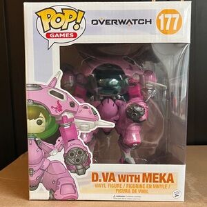 Funko Pop! Games Vinyl Figure Overwatch 177 D. VA with MEKA